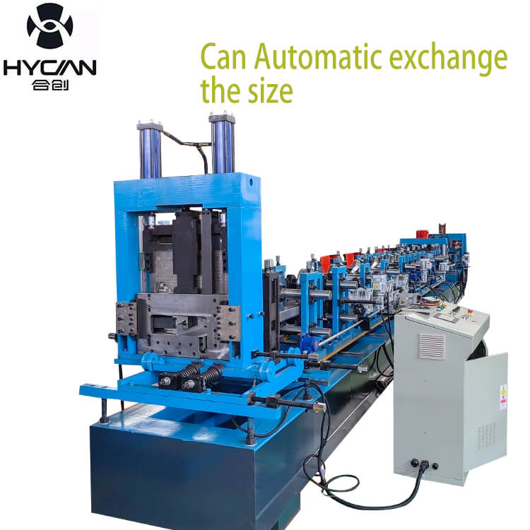 exchange CZ purlin roll forming machine