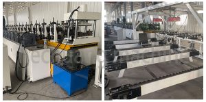 highway guardrail roll forming machine