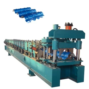 Ridge cap rolll forming machine