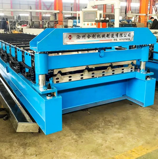 trapezoidal sheet roll forming machine