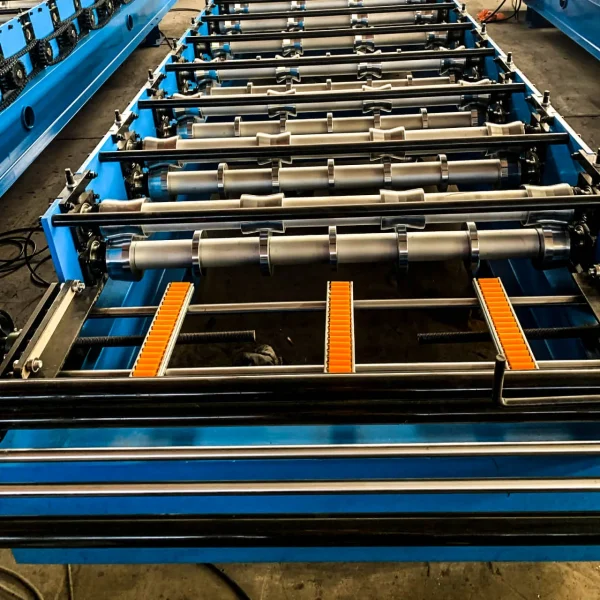 trapezoidal sheet roll forming machine