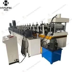 highway guardrail roll forming machine