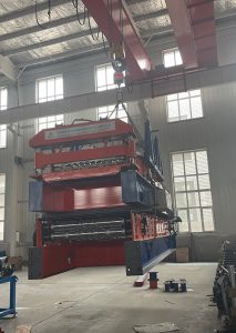 shutter door making machine