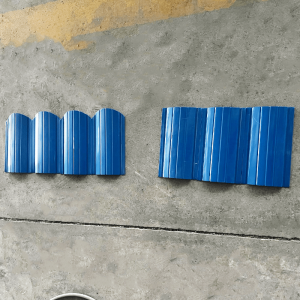 Full Automatic Laminas Metal Steel Fencing Roll Making Machine Dura Garden Palisade Fence Channel Roll Forming Machine