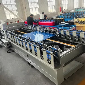 Adjustable Size Hydraulic Press Equipment for Eps & Rock Wool Sandwich Panel/wall Sandwich Panel Roll Forming Machine