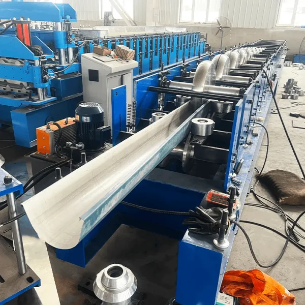 Half Round Gutter Roll Forming Machine