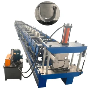 Half Round Gutter Roll Forming Machine