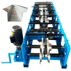 Gutter roll forming machine