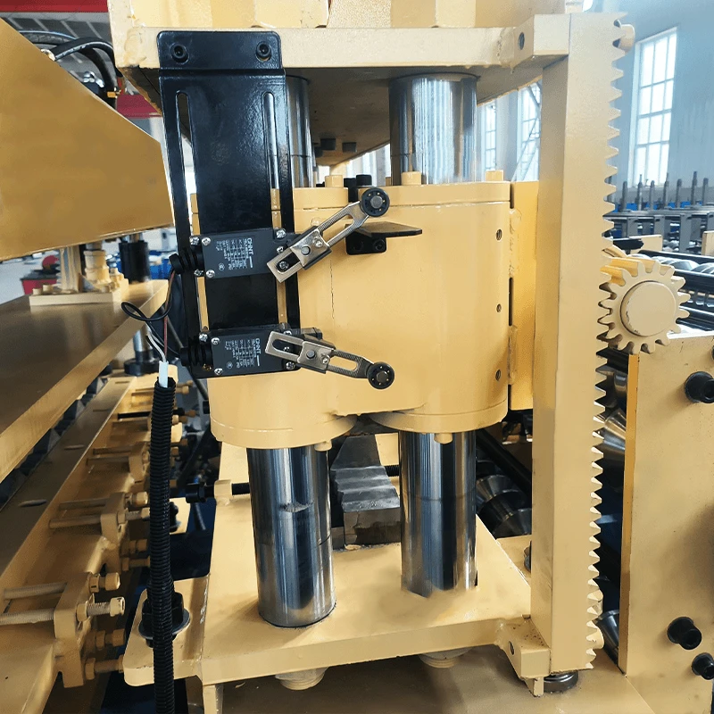 Three layer roll forming machine