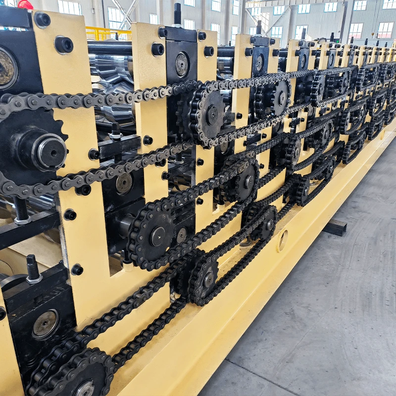 Three layer roll forming machine