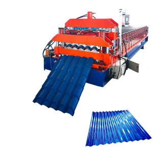 Double layer roll forming machine