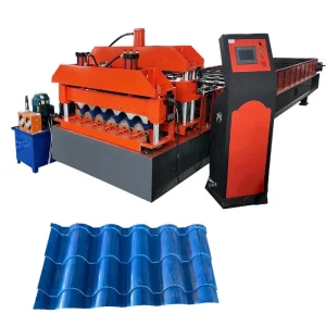 Glazed tile roll forming machine