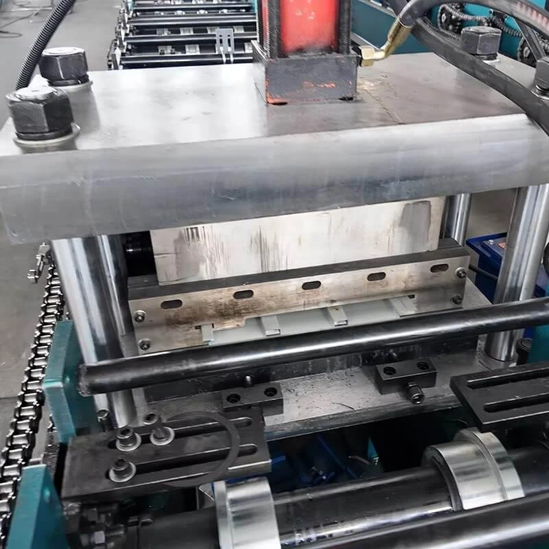 Wall panel roll forming machine