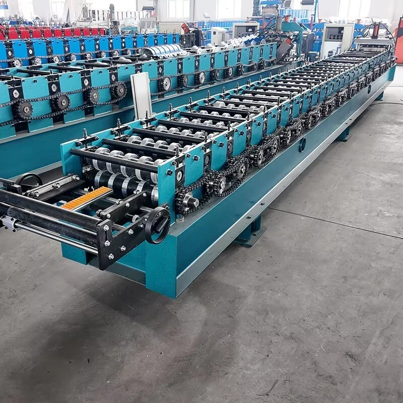 Wall panel roll forming machine