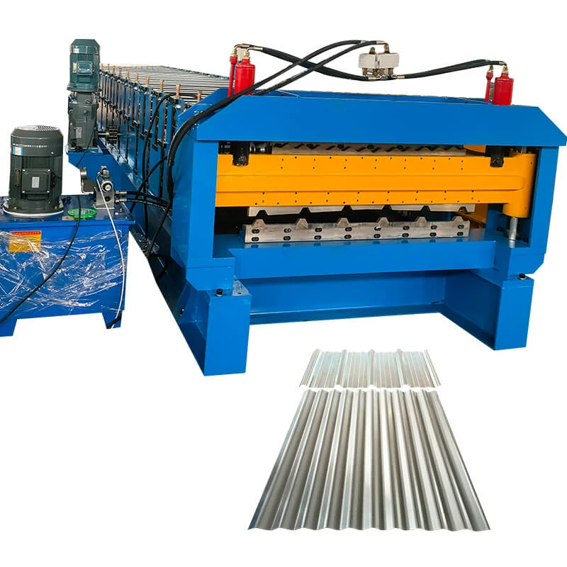 Double layer roll forming machine