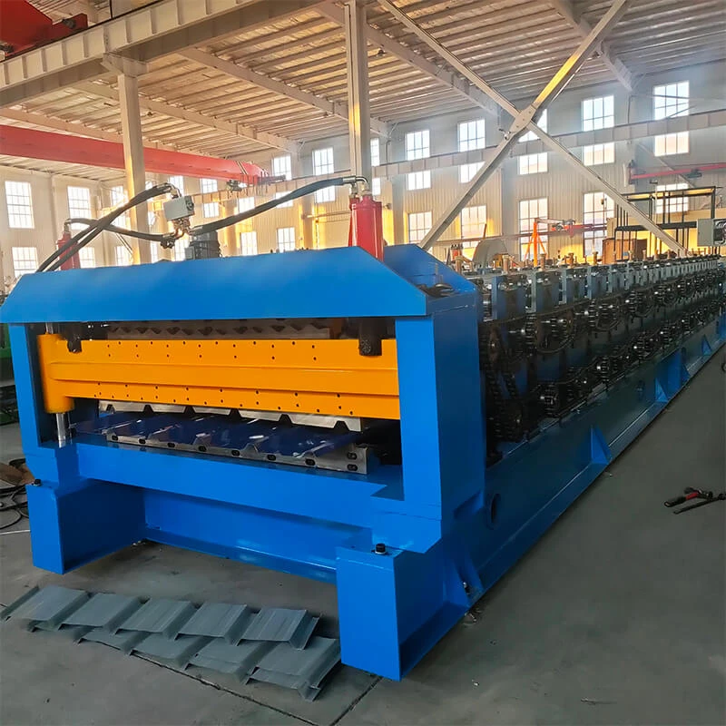Double layer roll forming machine