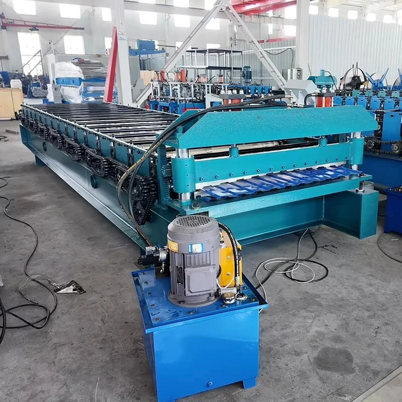C8 Roof Panel Roll Forming Machine