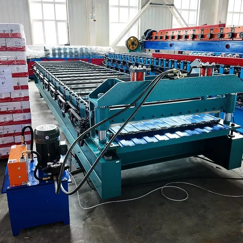 C8 Roof Panel Roll Forming Machine